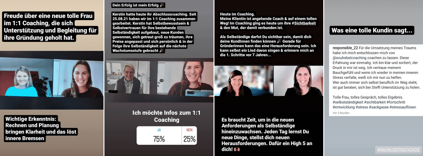 Soul Rebel Coaching bietet Empowerment und Business Coaching für selbständige Frauen und Unternehmerinnen, in München und online